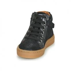 Chaussures Fille Baskets montantes GBB FIONA Noir -Baskets mode Soldes 22154646 500 C