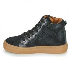 Chaussures Fille Baskets montantes GBB FIONA Noir -Baskets mode Soldes 22154646 500 D