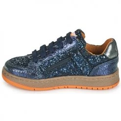 Chaussures Fille Baskets basses GBB HERMINE Bleu -Baskets mode Soldes 22154706 500 D
