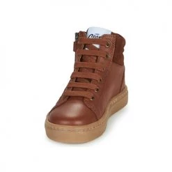Chaussures Garçon Baskets montantes GBB KANTER Marron -Baskets mode Soldes 22154745 500 C