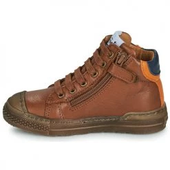 Chaussures Garçon Baskets montantes GBB RAPIDO Marron -Baskets mode Soldes 22154757 500 D