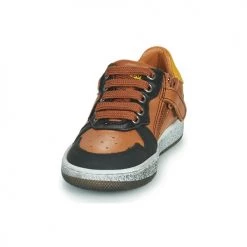Chaussures Garçon Baskets basses GBB KERTI Marron -Baskets mode Soldes 22154775 500 C