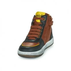 Chaussures Garçon Baskets montantes GBB PIAVA Marron -Baskets mode Soldes 22154787 500 C