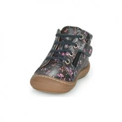 Chaussures Fille Baskets montantes GBB FORIA Gris -Baskets mode Soldes 22154826 500 C