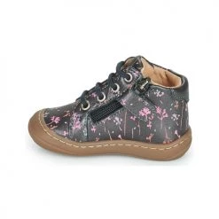Chaussures Fille Baskets montantes GBB FORIA Gris -Baskets mode Soldes 22154826 500 D