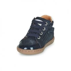 Chaussures Fille Baskets montantes GBB JULYA Bleu -Baskets mode Soldes 22154842 500 C