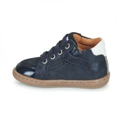Chaussures Fille Baskets montantes GBB JULYA Bleu -Baskets mode Soldes 22154842 500 D