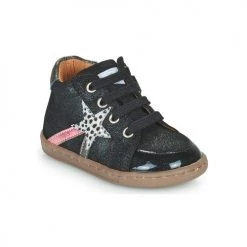 Chaussures Fille Baskets montantes GBB JULYA Noir
