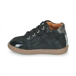 Chaussures Fille Baskets montantes GBB JULYA Noir -Baskets mode Soldes 22154844 500 D