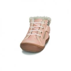 Chaussures Fille Baskets montantes GBB ABOCO Rose -Baskets mode Soldes 22154851 500 C