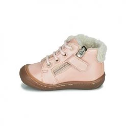 Chaussures Fille Baskets montantes GBB ABOCO Rose -Baskets mode Soldes 22154851 500 D