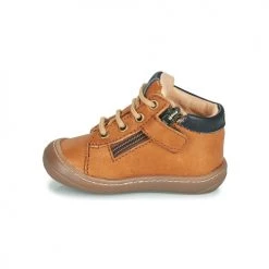 Chaussures Garçon Baskets montantes GBB AGONINO Marron -Baskets mode Soldes 22154854 500 D
