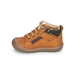 Chaussures Garçon Baskets montantes GBB CALVO Marron -Baskets mode Soldes 22154860 500 D