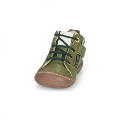 Chaussures Garçon Baskets montantes GBB CALVO Kaki -Baskets mode Soldes 22154862 500 C