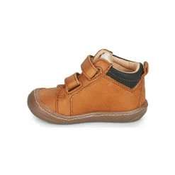 Chaussures Garçon Baskets montantes GBB COUPI Marron -Baskets mode Soldes 22154866 500 D