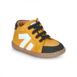 Chaussures Garçon Baskets montantes GBB ABOBA Jaune