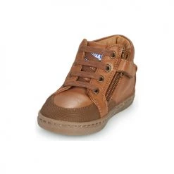 Chaussures Garçon Baskets montantes GBB HEDDY Marron -Baskets mode Soldes 22154878 500 C