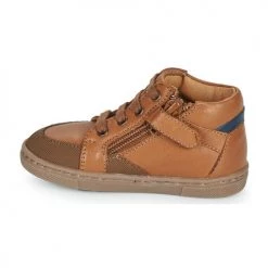 Chaussures Garçon Baskets montantes GBB HEDDY Marron -Baskets mode Soldes 22154878 500 D