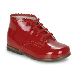 Chaussures Fille Baskets montantes Little Mary VIVALDI Rouge
