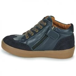 Chaussures Garçon Baskets montantes Little Mary DOUCEUR Bleu -Baskets mode Soldes 22184984 500 D
