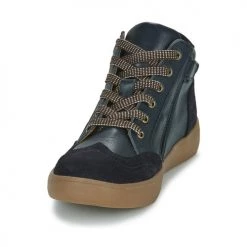 Chaussures Garçon Baskets montantes Little Mary DOUCEUR Bleu -Baskets mode Soldes 22184985 500 C