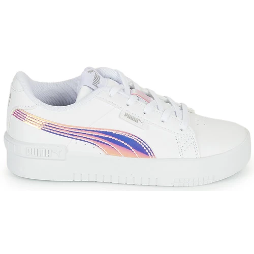 Chaussures Garçon Baskets basses Puma JADA HOLO AC INF Blanc / Rose 2 Chaussures Garçon Baskets basses Puma JADA HOLO AC INF Blanc / Rose – Image 2
