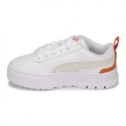 Chaussures Enfant Baskets basses Puma MAYZE LTH PS Blanc / Orange -Baskets mode Soldes 22258511 500 D
