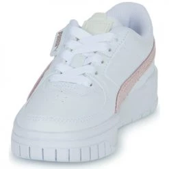 Chaussures Enfant Baskets basses Puma CALI DREAM SHINY PACK PS Blanc / Rose -Baskets mode Soldes 22258513 500 C