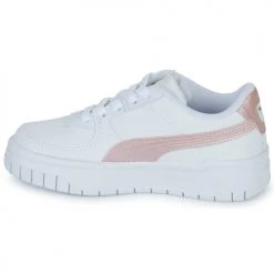 Chaussures Enfant Baskets basses Puma CALI DREAM SHINY PACK PS Blanc / Rose -Baskets mode Soldes 22258513 500 D