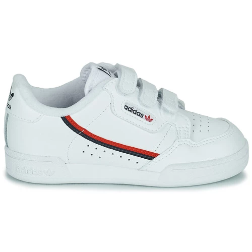 Chaussures Enfant Baskets basses adidas Originals CONTINENTAL 80 CF I Blanc 2 Chaussures Enfant Baskets basses adidas Originals CONTINENTAL 80 CF I Blanc – Image 2