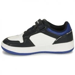 Chaussures Garçon Baskets basses Champion LOW CUT REBOUND 2.0 Blanc / Bleu -Baskets mode Soldes 22484840 500 D