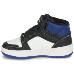 Chaussures Garçon Baskets montantes Champion MID CUT REBOUND 2.0 Blanc / Bleu -Baskets mode Soldes 22484841 500 D