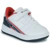 Chaussures Garçon Baskets basses Champion ALTER LOW B PS Blanc / Bleu / Rouge