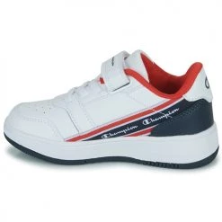 Chaussures Garçon Baskets basses Champion ALTER LOW B PS Blanc / Bleu / Rouge -Baskets mode Soldes 22484844 500 D