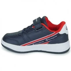 Chaussures Garçon Baskets basses Champion ALTER LOW B PS Marine / Rouge -Baskets mode Soldes 22484851 500 D