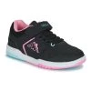 Chaussures Fille Baskets basses Kappa KARY EV KID Noir / Rose
