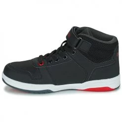 Chaussures Garçon Baskets montantes Kappa KARY MD EV KID Noir / Rouge -Baskets mode Soldes 22535374 500 D