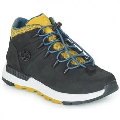 Chaussures Enfant Baskets montantes Timberland SPRINT TREKKER MID Noir