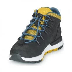 Chaussures Enfant Baskets montantes Timberland SPRINT TREKKER MID Noir -Baskets mode Soldes 22551196 500 C