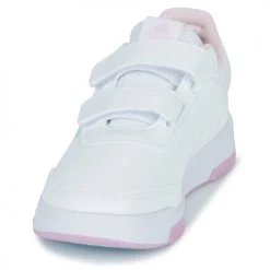 Chaussures Fille Baskets basses adidas Performance TENSAUR SPORT 2.0 C Blanc / Rose -Baskets mode Soldes 22570944 500 C