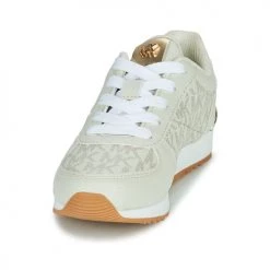 Chaussures Fille Baskets basses MICHAEL Michael Kors ALLIE JOGGER Beige -Baskets mode Soldes 22576419 500 C