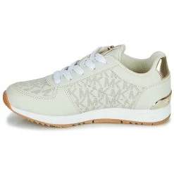Chaussures Fille Baskets basses MICHAEL Michael Kors ALLIE JOGGER Beige -Baskets mode Soldes 22576419 500 D