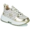 Chaussures Fille Baskets basses MICHAEL Michael Kors COSMO RIPLEY Beige / Doré