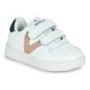 Chaussures Fille Baskets basses Victoria TIEMPO EFECTO PIEL & COL Blanc