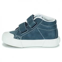 Chaussures Enfant Baskets montantes Victoria TRIBU TIRAS EFECTO PIEL Marine -Baskets mode Soldes 22579932 500 D