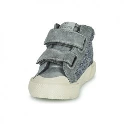Chaussures Enfant Baskets montantes Victoria TRIBU TIRAS FANTASIA Argenté -Baskets mode Soldes 22579934 500 C
