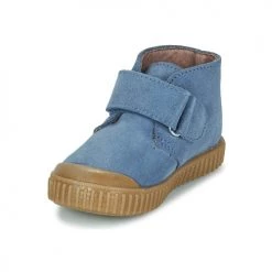 Chaussures Enfant Baskets montantes Victoria SAFARI TIRA SERRAJE Bleu -Baskets mode Soldes 22579936 500 C