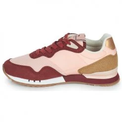 Chaussures Fille Baskets basses Pepe jeans LONDON ONE ON G Rose / Bordeaux -Baskets mode Soldes 22587877 500 D