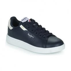 Chaussures Garçon Baskets basses Pepe jeans PLAYER BASIC B Marine