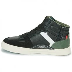 Chaussures Garçon Baskets montantes Pepe jeans KENTON MASTER BOOT BOY Noir / Jaune / Vert -Baskets mode Soldes 22587879 500 D